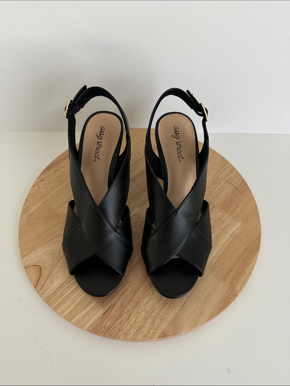 Easy Street Womens Christy Heeled Sandals